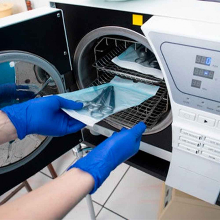 Перчатки нитриловые Nitrylex фиолетовые 50 пар S