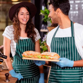 Перчатки нитриловые Nitrylex голубые 100 пар S