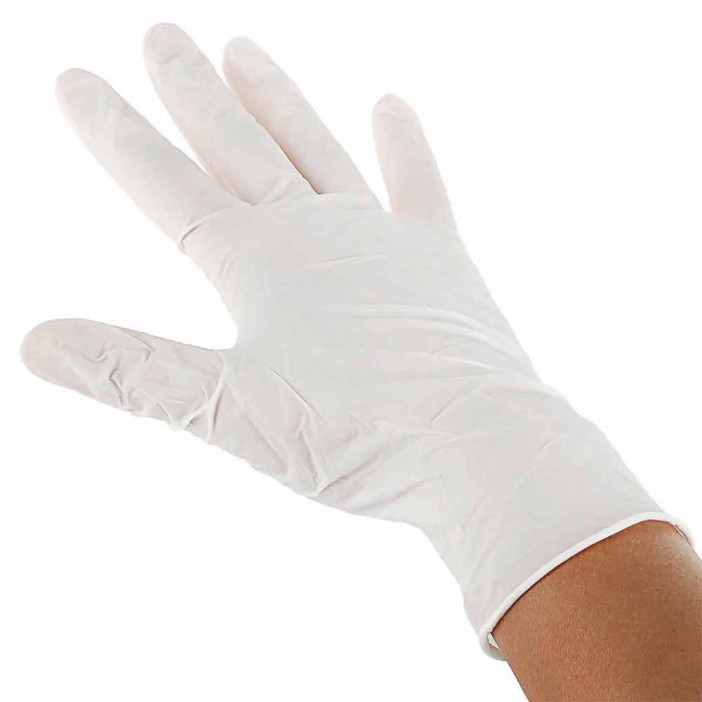 Перчатки латексные MediOk опудренные 50 пар L