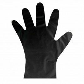 Перчатки эластомерные чёрные M, L