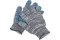 Перчатки рабочие х/б с точками серые