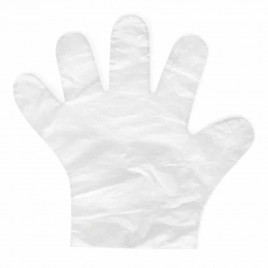 Перчатки одноразовые полиэтиленовые Aviora 6гр 100 шт размер M