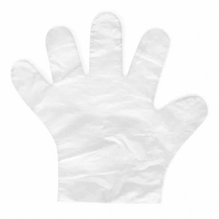 Перчатки одноразовые полиэтиленовые Aviora 6гр 100 шт размер M