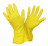 Перчатки Комфи латексные c хлопковым напылением размер S, L, XL